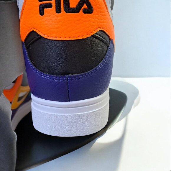 Fila Men’s Everge High-tops Black Orange Yellow Blue Size 11 NWOT - Picture 12 of 15